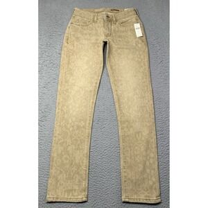 New Anthropologie Pilcro Jeans Womens Size 24 Slim Boyfriend Lightly Distressed